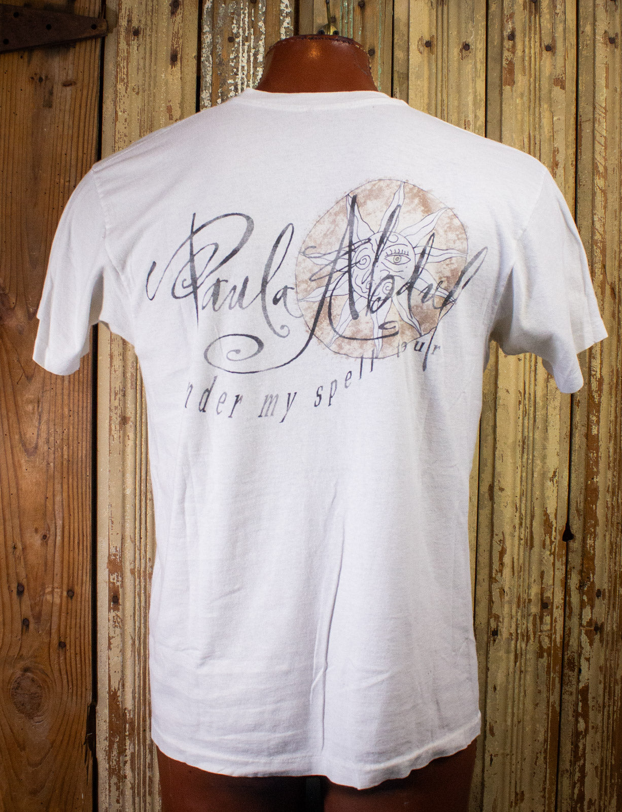 Vintage Paula Abdul Under My Spell Concert T shirt 1991 Large