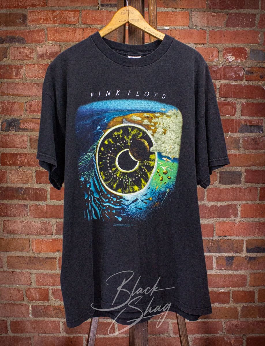 Vintage Pink Floyd Pulse Concert T Shirt 1996 XL – Black Shag Vintage