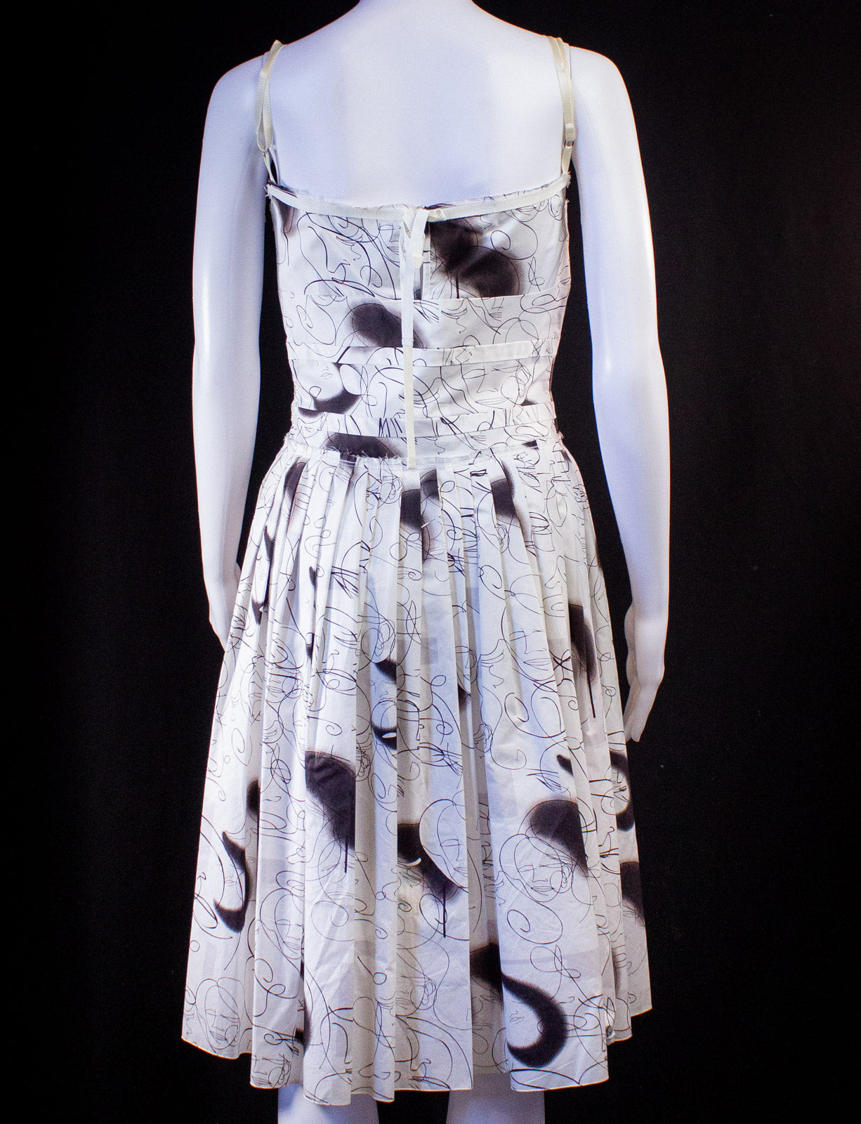 Prada Abstract Dress 2000s Small