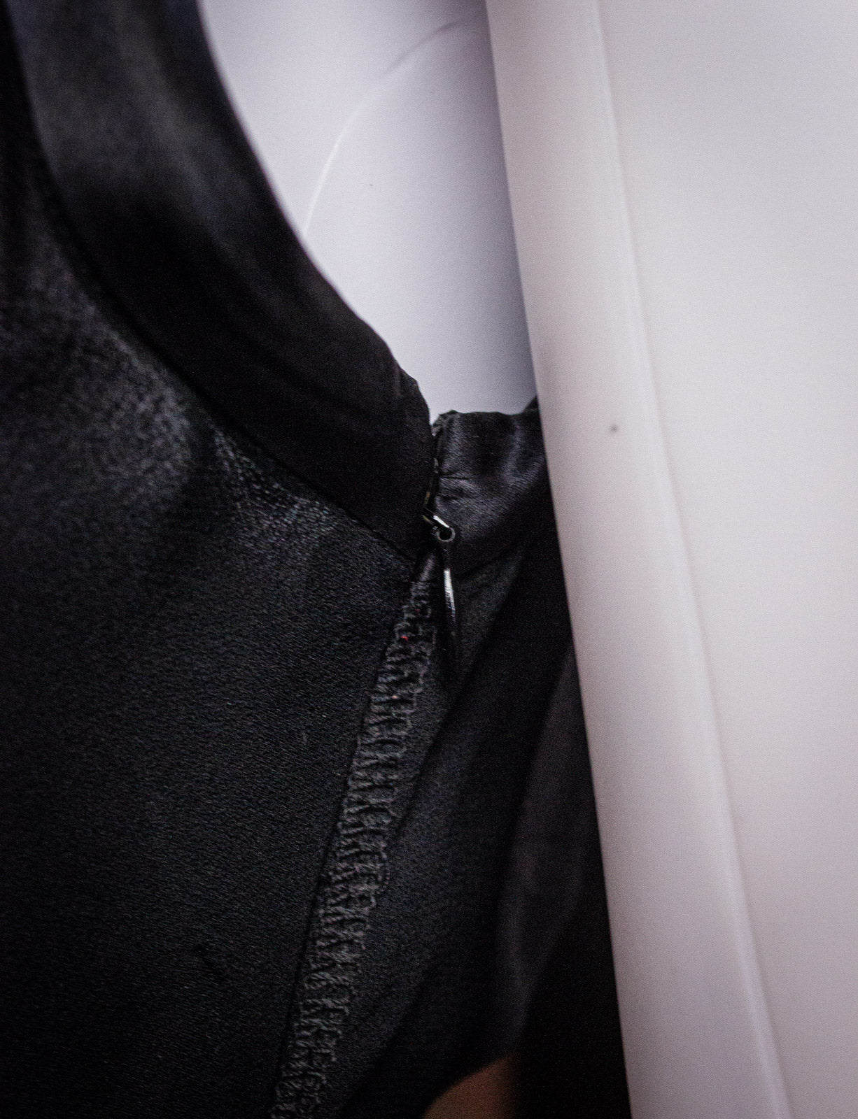 Prada Black Silk Bias Cut Sleeveless Dress XS