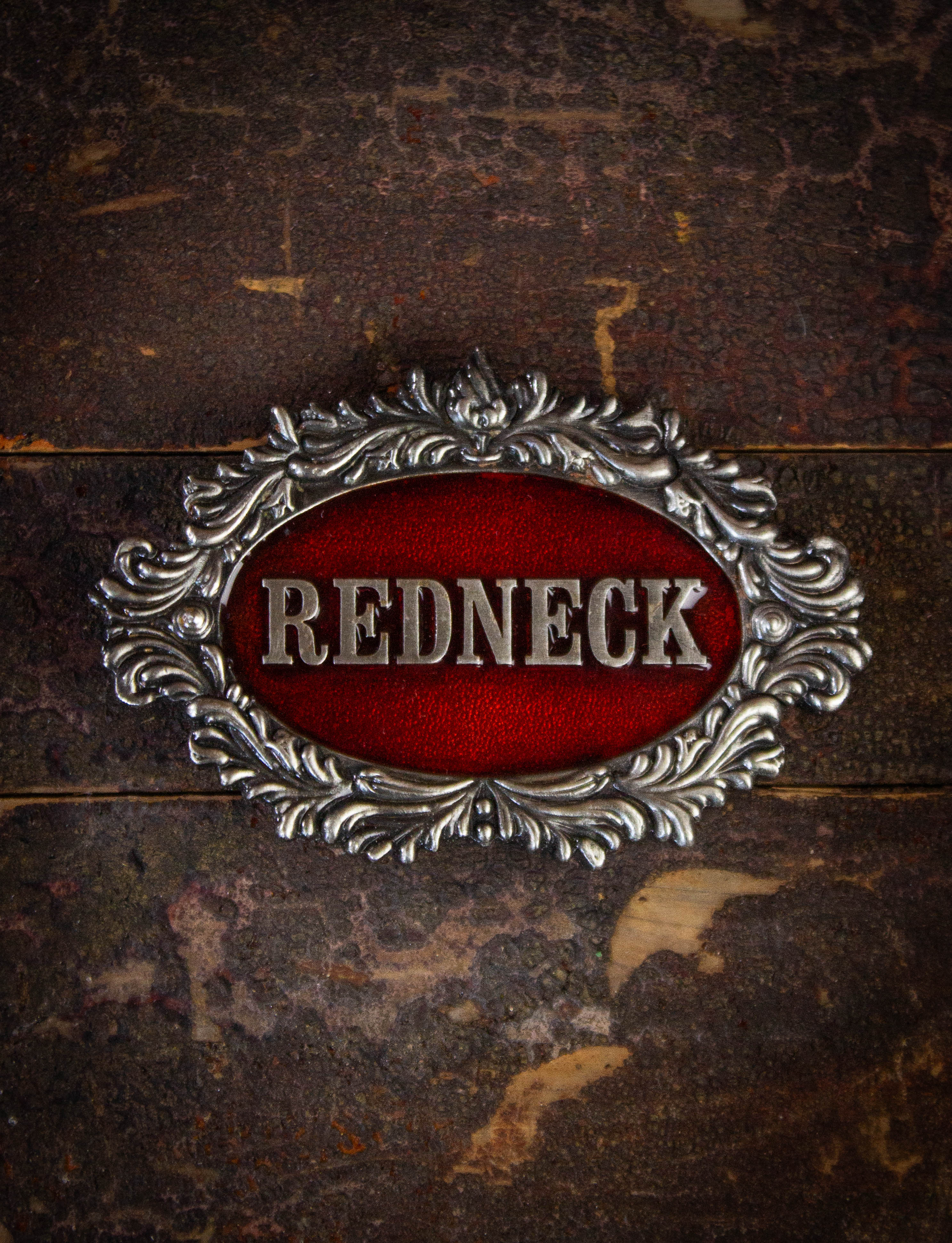 Vintage Redneck Belt Buckle 1977 – Black Shag Vintage