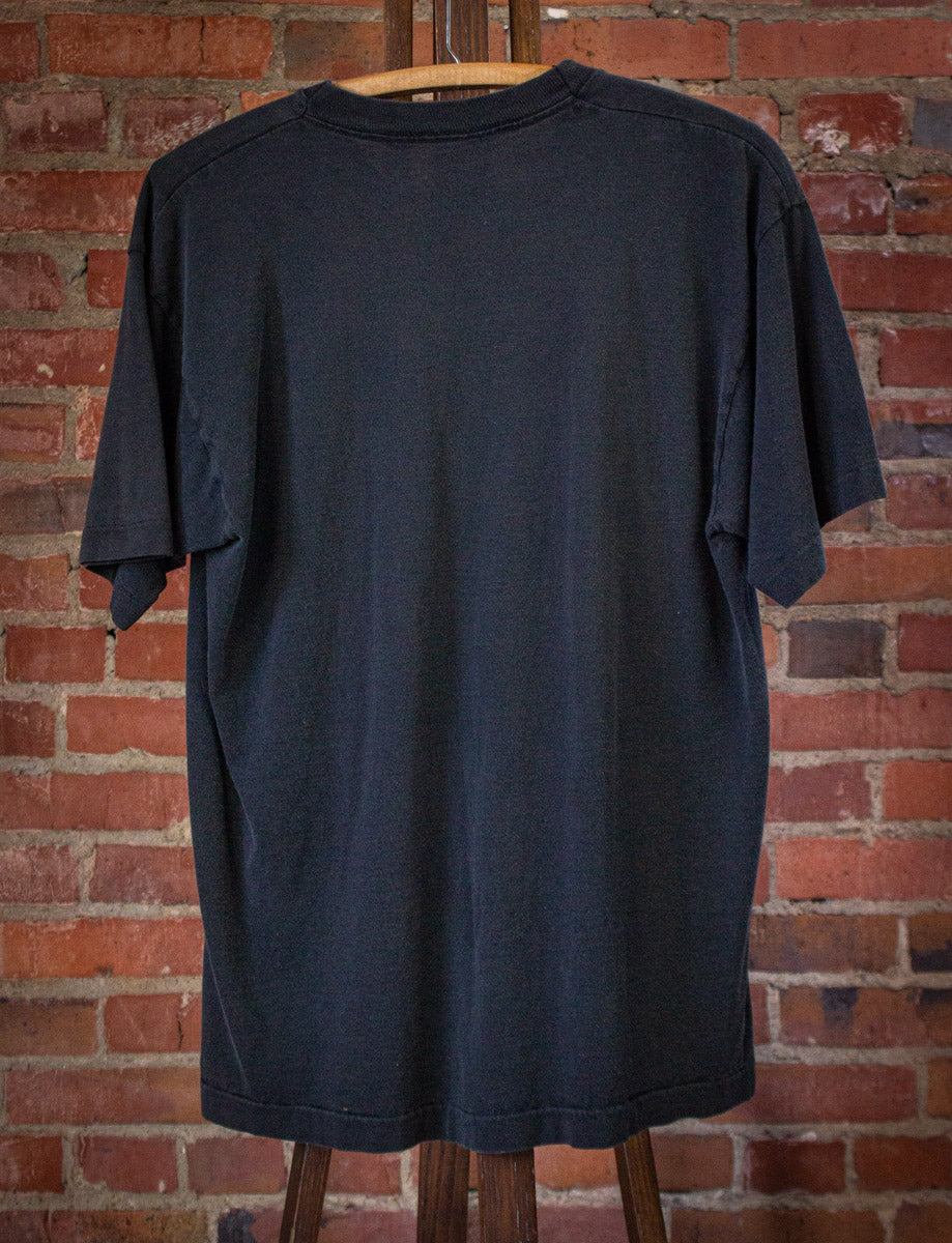 Vintage Robert Johnson Bluesman T Shirt 90s Black Large