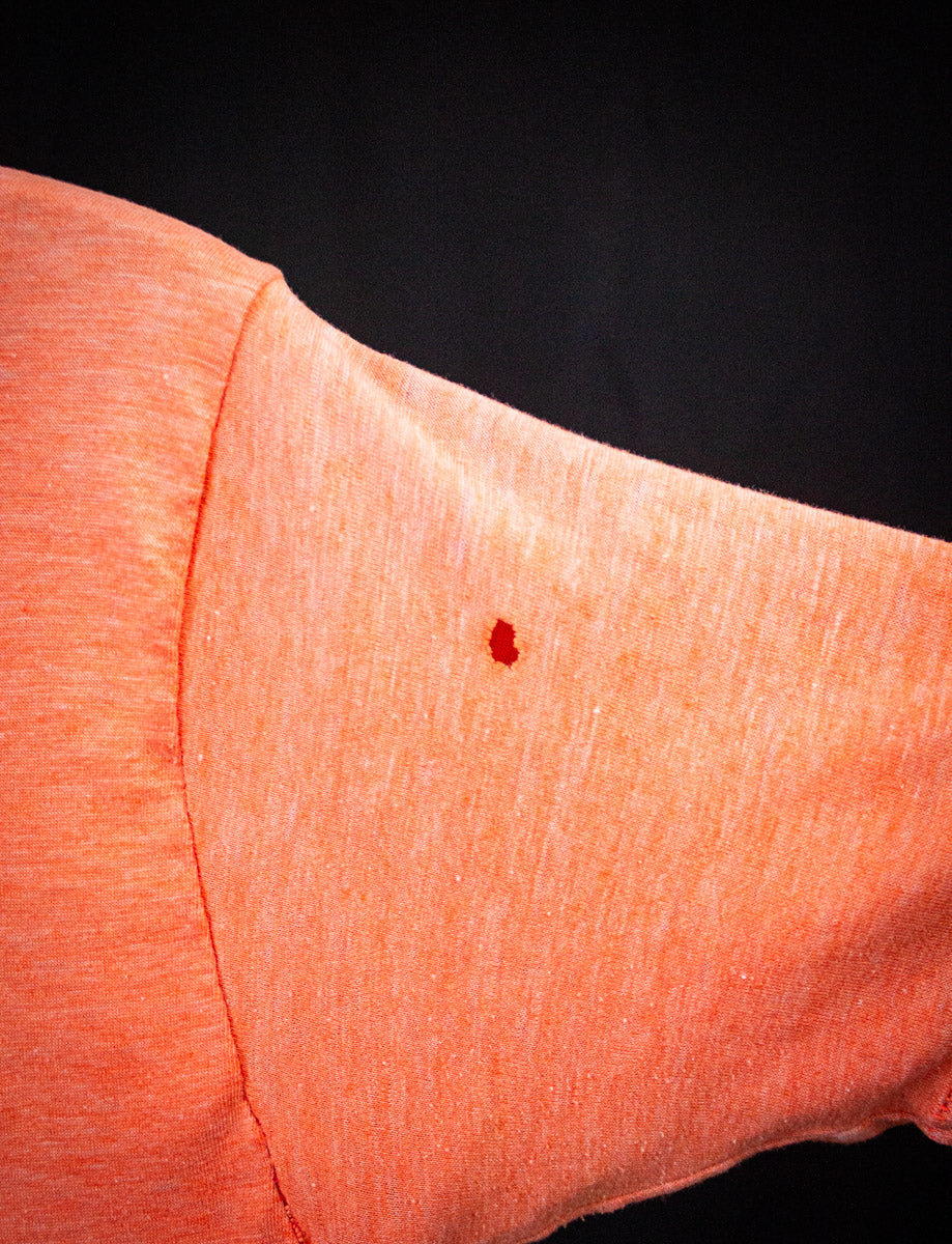 Vintage Rolling Stones New Orleans Concert T Shirt 1978 Orange XS