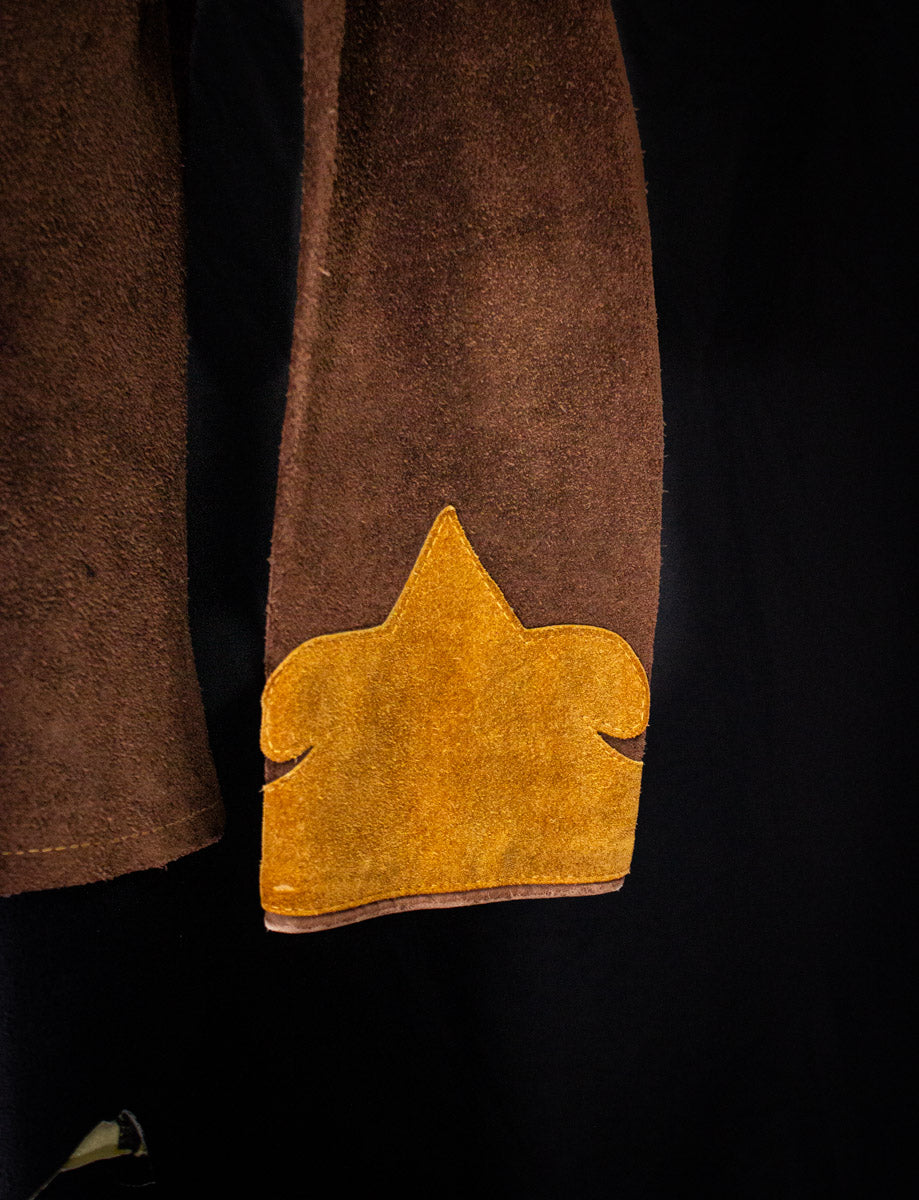 Vintage Santa Fe Leather Company Suede Jacket 70s Medium/Large