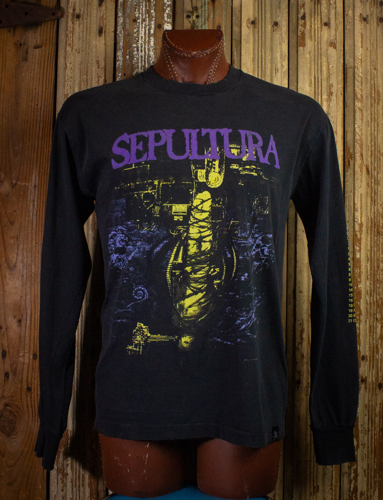 sepultura tシャツ トップ ロング