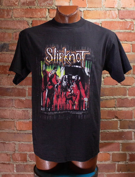 Vintage Slipknot Debut Album Concert T-Shirt 1999 L – Black Shag