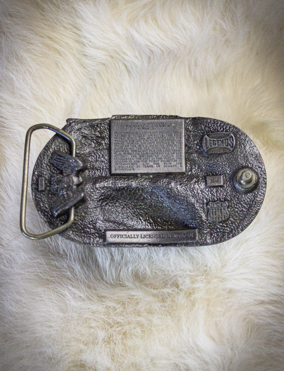 Vintage Team Nascar Belt Buckle