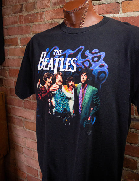 Vintage The Beatles Concert T-Shirt 2001 XXL – Black Shag Vintage