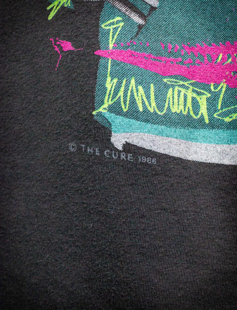 Vintage The Cure Beach Party Tour Concert T Shirt 1986 Large