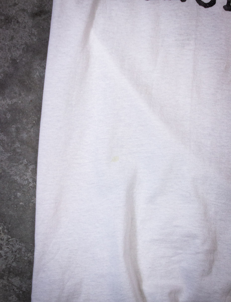 Vintage Tin Machine Zero Tolerance Tour Concert T Shirt 1991 Medium