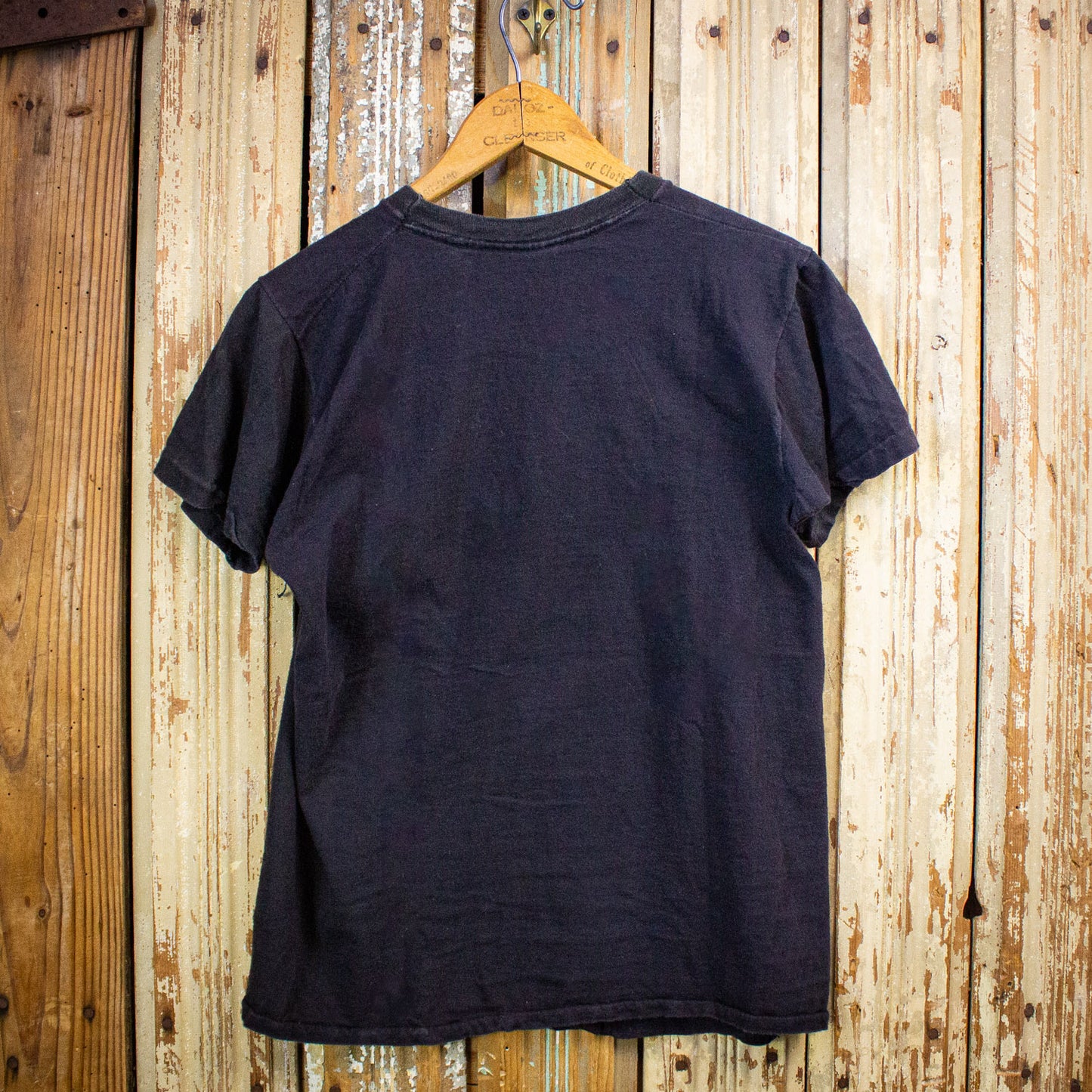 Vintage White Face Concert T Shirt 70s Black Small