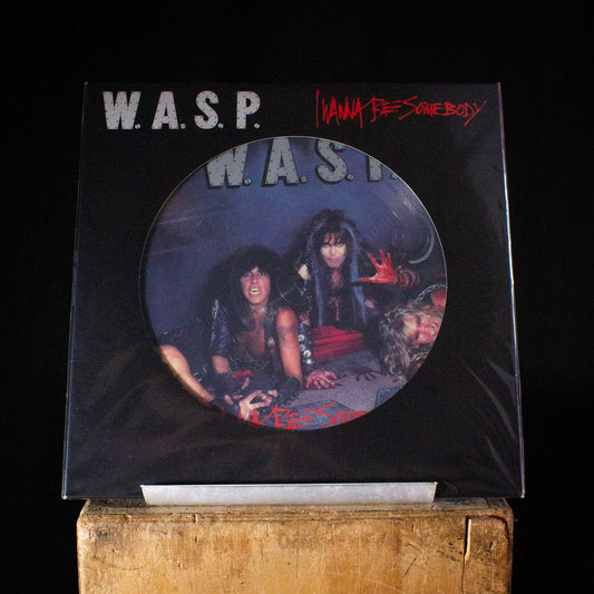 WASP I Wanna Be Somebody Picture Disc 12" Single