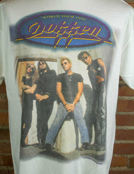 Vintage 1995 Dokken World Tour White Concert T Shirt Unisex XL