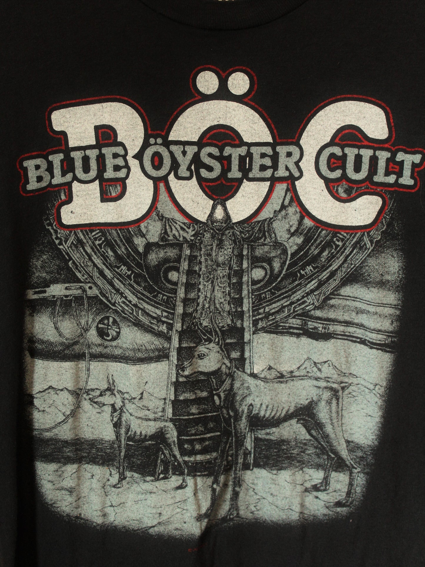 Vintage Blue Oyster Cult Concert T Shirt 1982 Unisex Small Medium