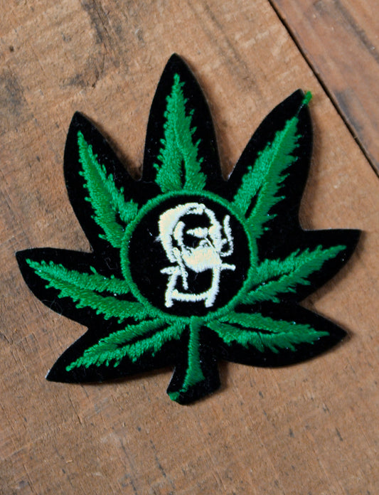 Vintage Marijuana Patch Zig Zag Rolling Papers Logo