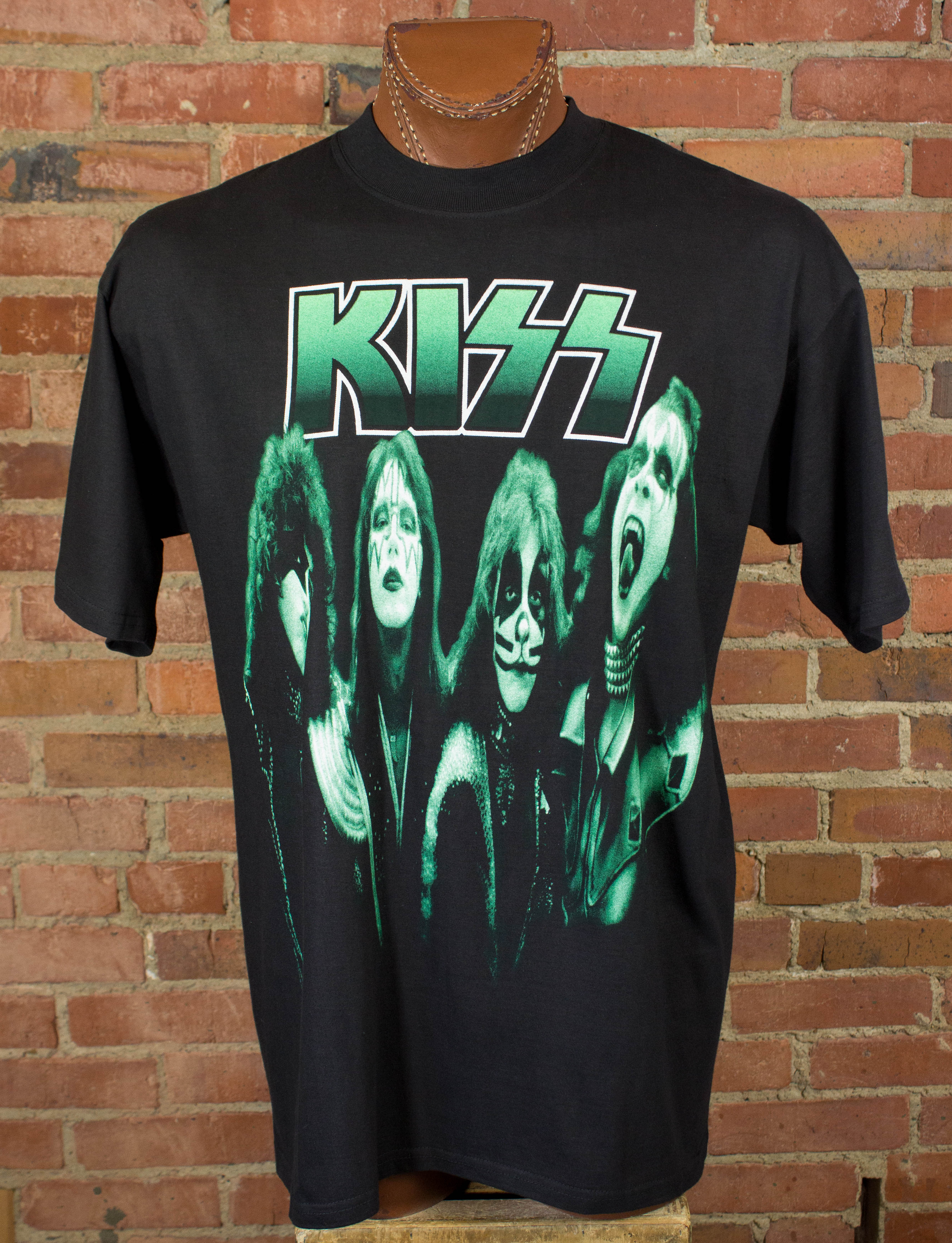 KISS 1998 Psycho Circus Live in 3D Green and Black Concert T Shirt