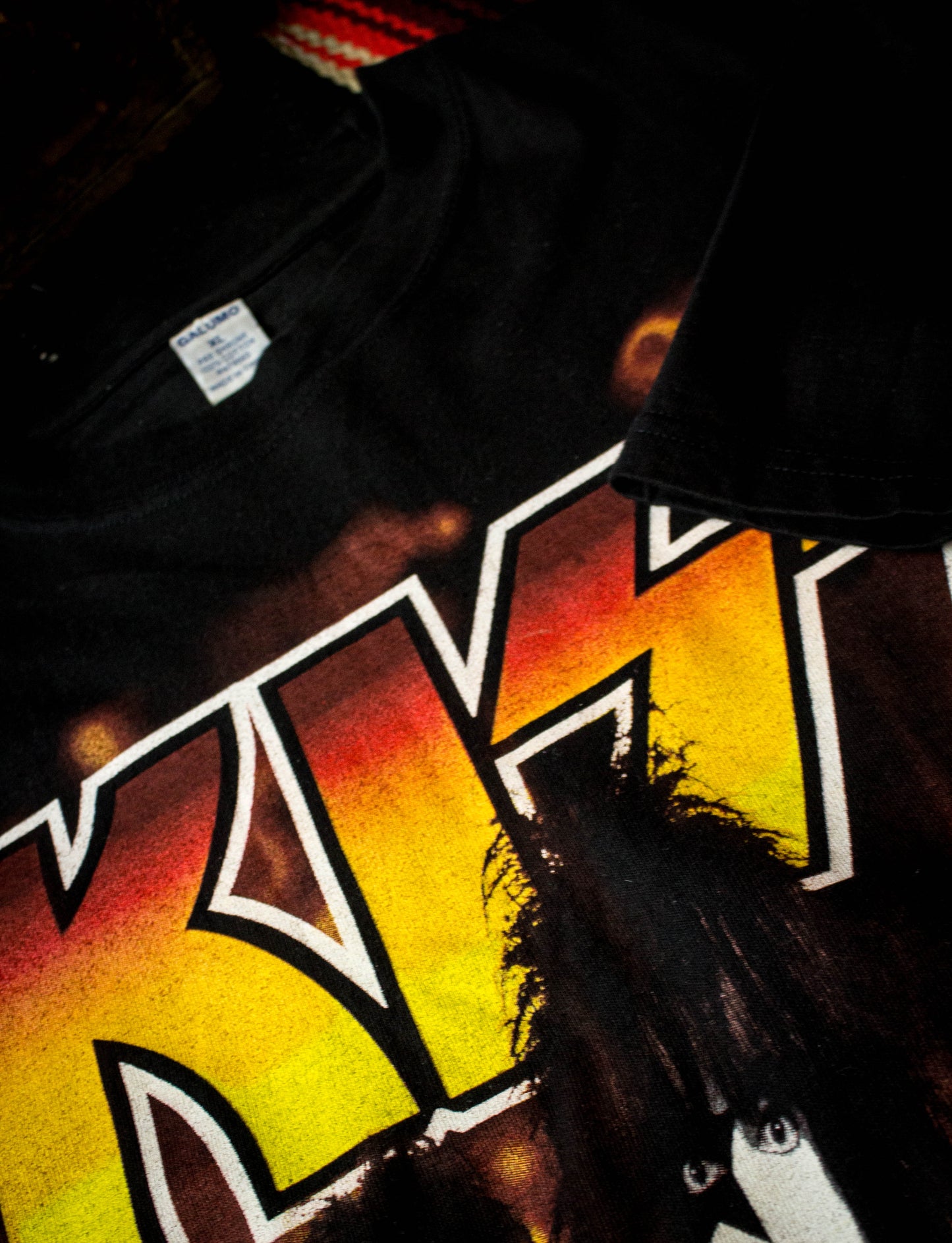 Vintage 1988 Kiss Psycho Circus Live in 3D Dodger Stadium Black Concert T Shirt Unisex XL