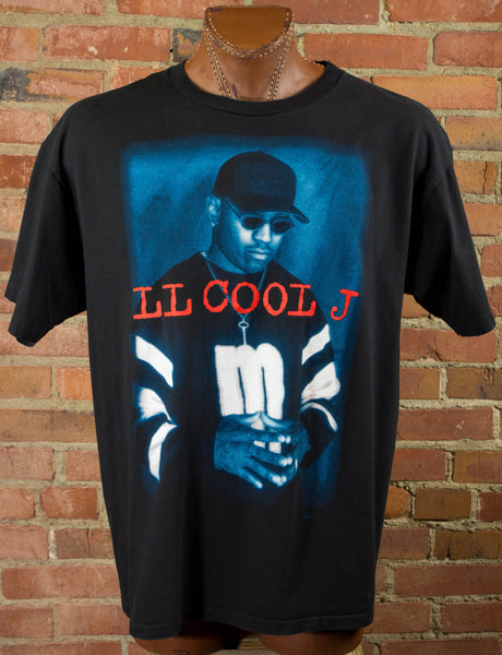 LL Cool J 1996 Mr. Smith Promo Black Rap Tee Concert T Shirt