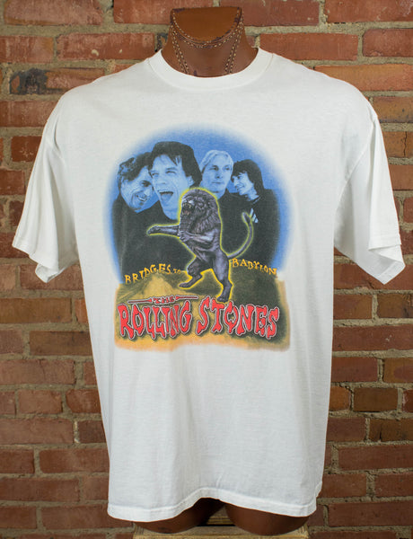 Vintage The Rolling Stones 1997 Bridges to Babylon Lion Logo and