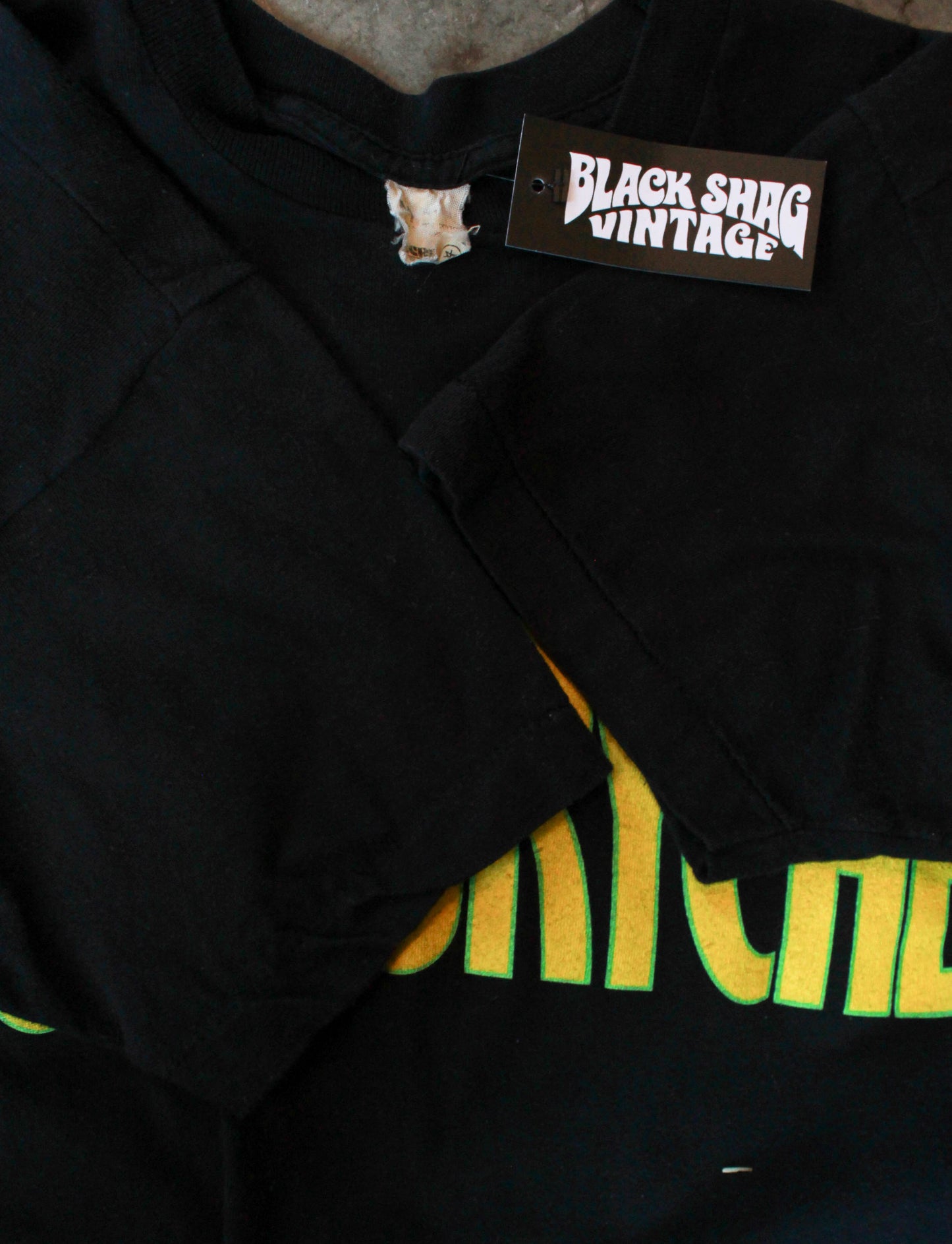 Vintage 1985 Queensryche Concert T Shirt The Warning Tour Black Unisex Small/XS