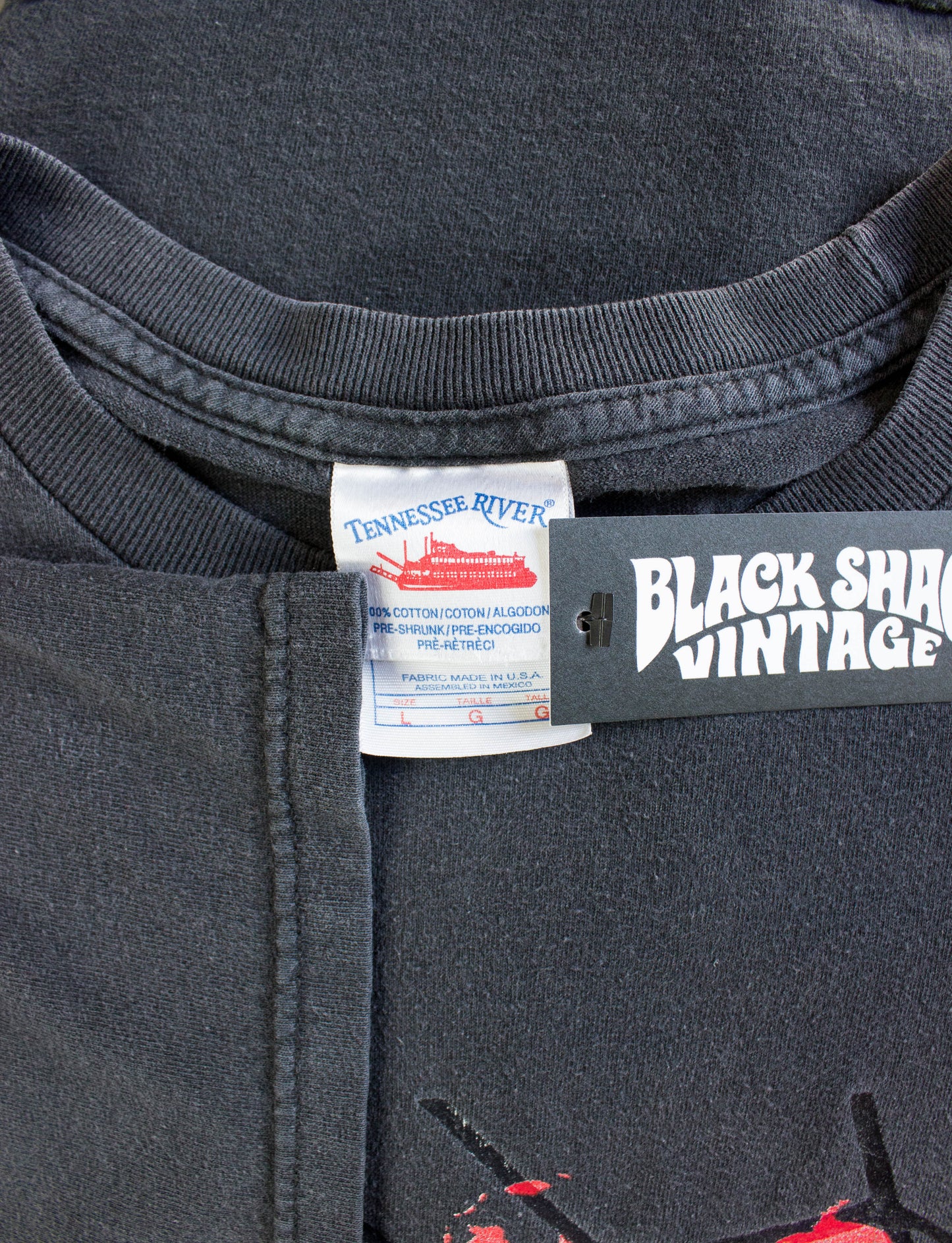 Vintage 2003 Cold Year of the Spider Black Concert T Shirt Unisex Large