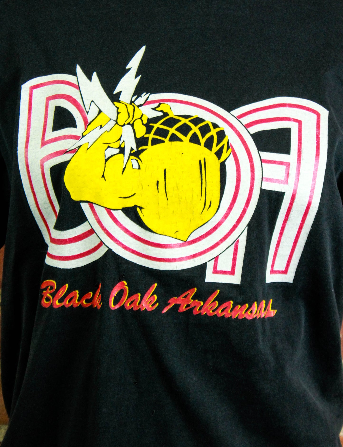 Vintage Black Oak Arkansas Concert T Shirt Jim Dandy Unisex Medium 80's