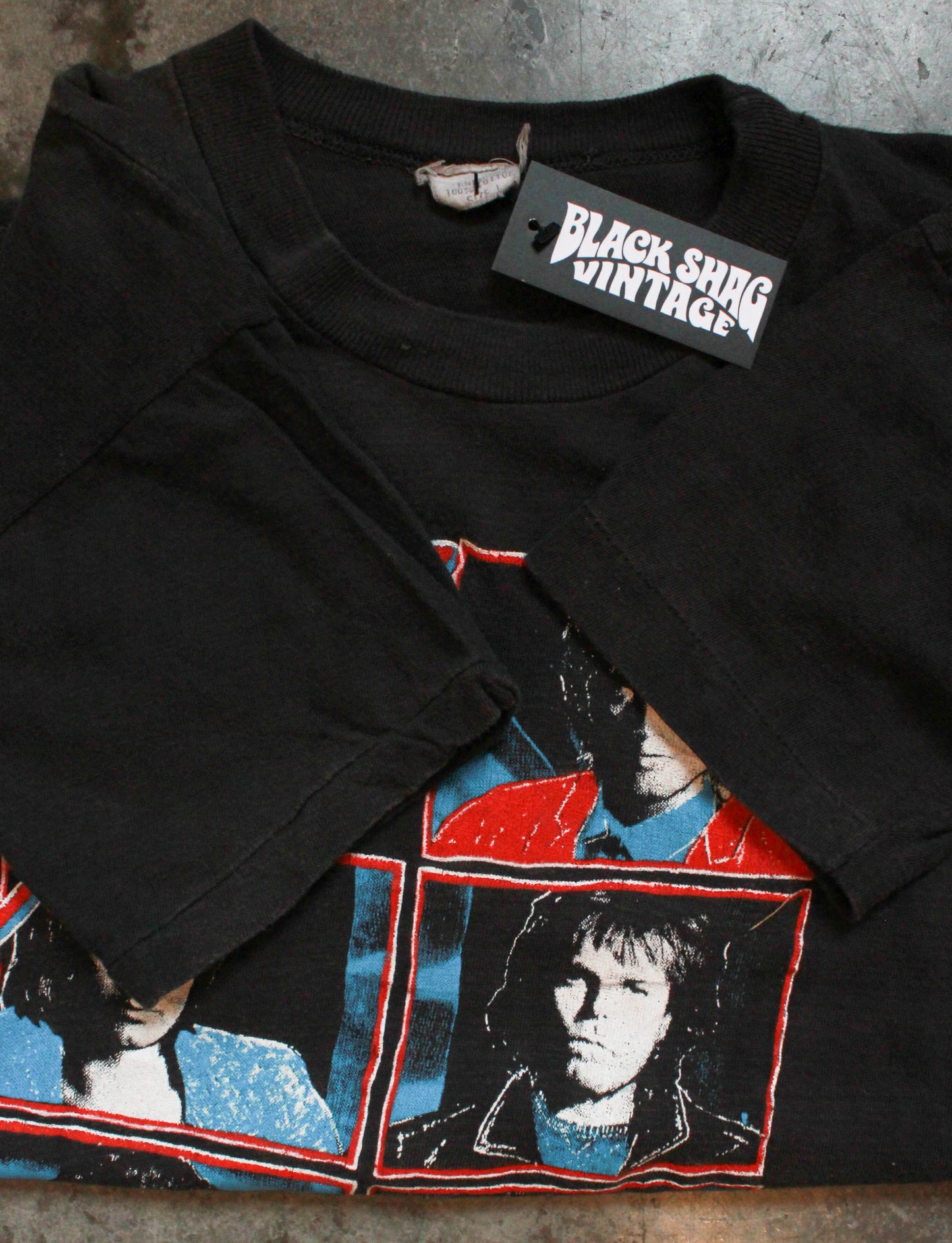 Vintage 80's Survivor Concert T Shirt On Tour Black Unisex Medium