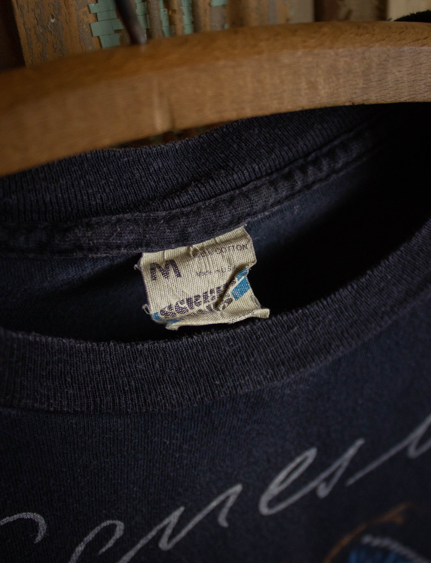 Vintage Genesis Concert T Shirt 80s Black Small