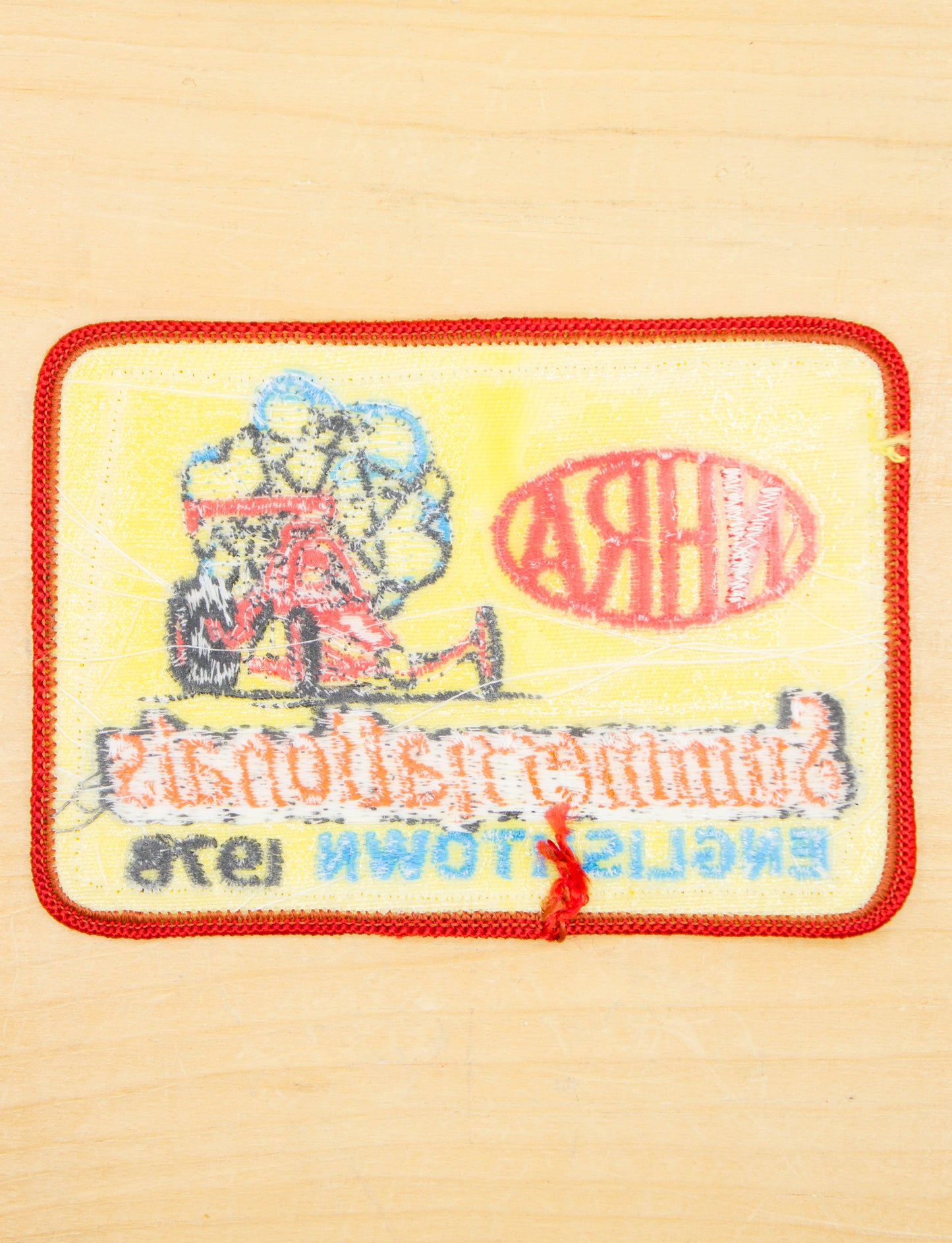 Vintage NHRA Summernationals Englishtown Drag Racing Patches