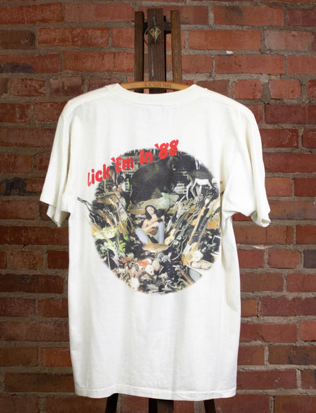 Vintage Ted Nugent 1988 Lick 'Em ツアーTシャツ