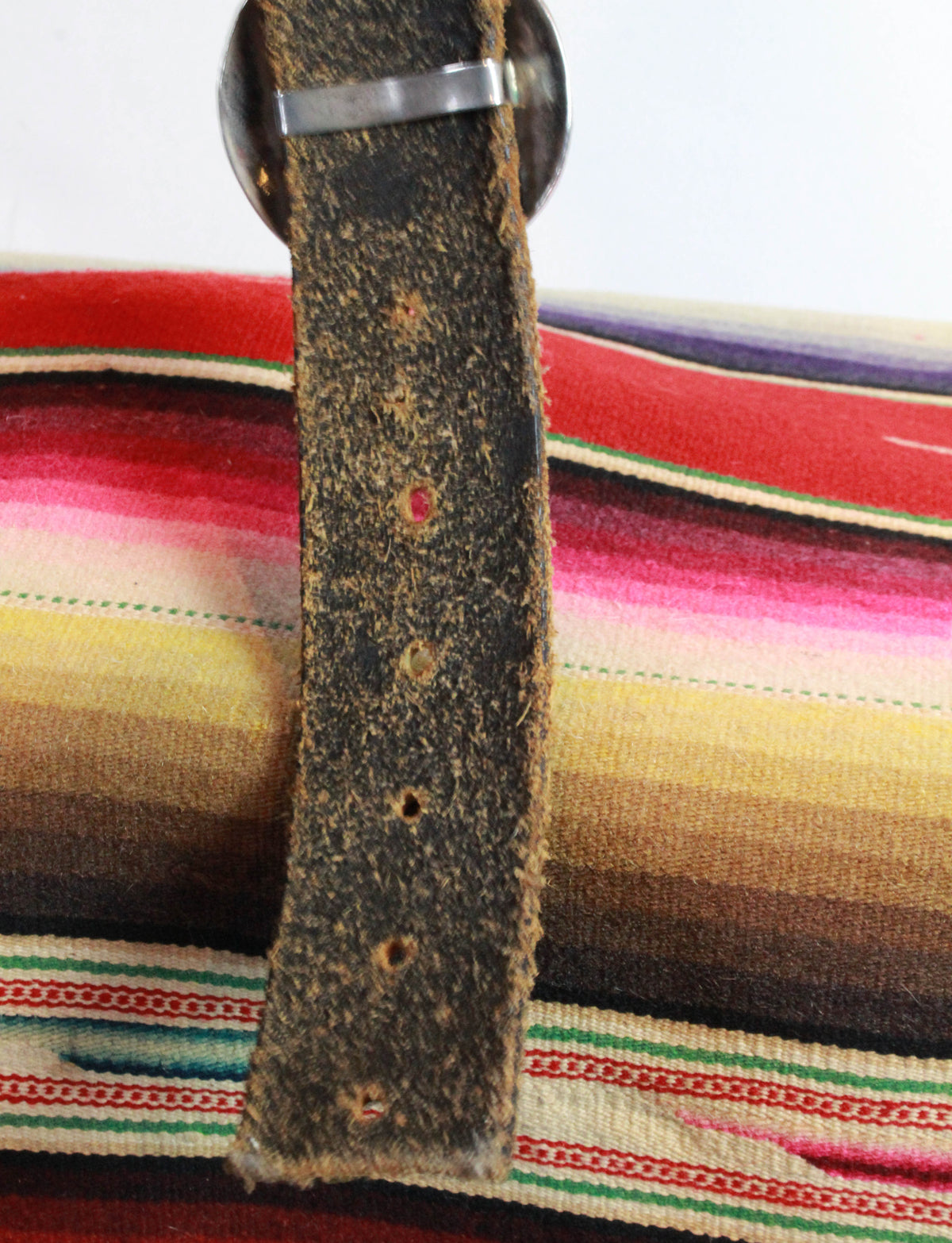 Vintage 70's Navajo Concho Belt Sterling Silver, Turquoise, And Coral