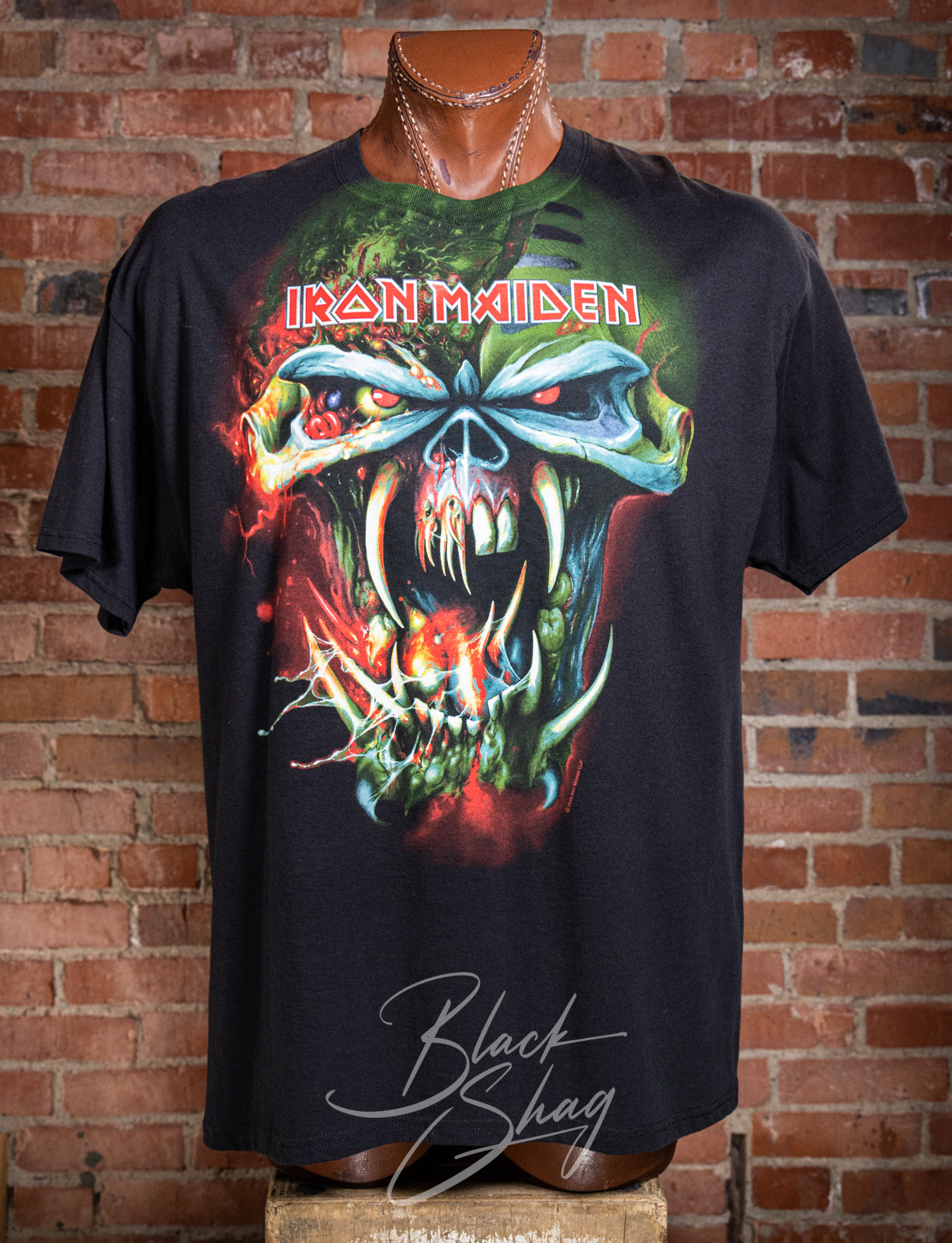 Iron Maiden The Final Frontier Tour 2010 Black Concert T Shirt XL