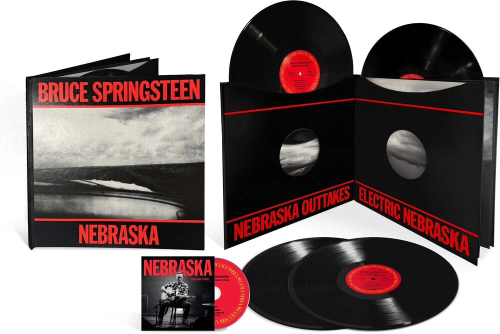 Bruce Springsteen Nebraska '82  Expanded Edition 4 LPs + Blue Ray Vinyl Box Set