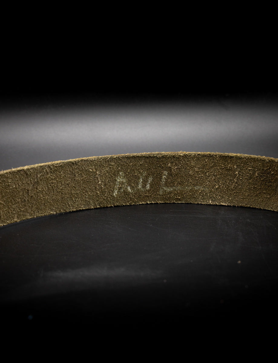 Custom Beatles Yellow Submarine Leather Belt Size 33.5