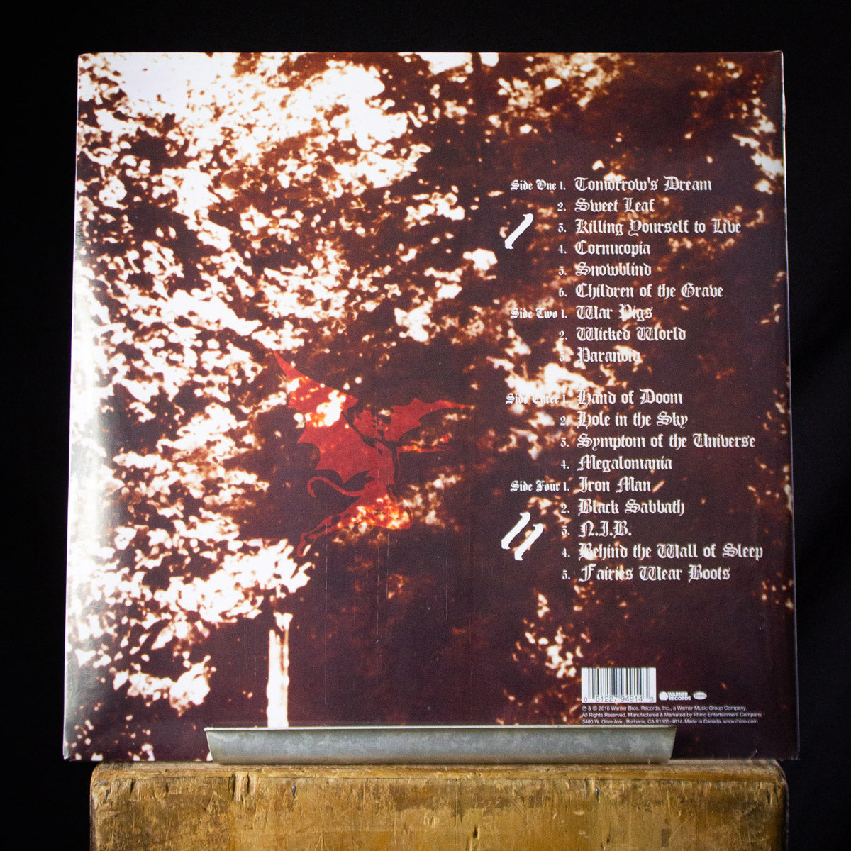 Black Sabbath Past Lives LP