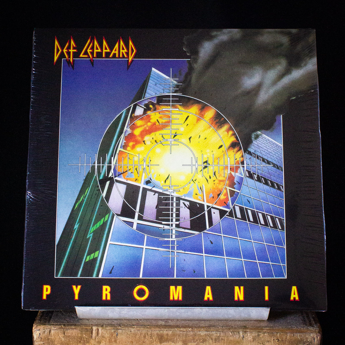 Pyromania Def Leppard Pyromania LP Brand New and Sealed – Black Shag Vintage