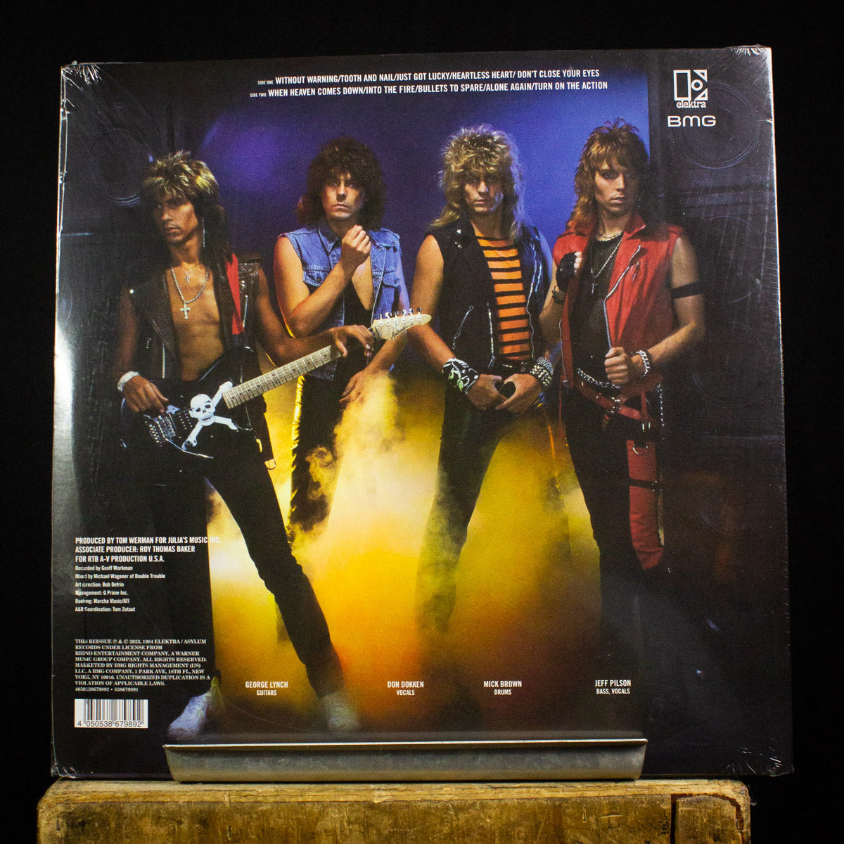 Dokken Tooth and Nail LP 40th Anniversary Pressing (Blue Galaxy Vinyl)