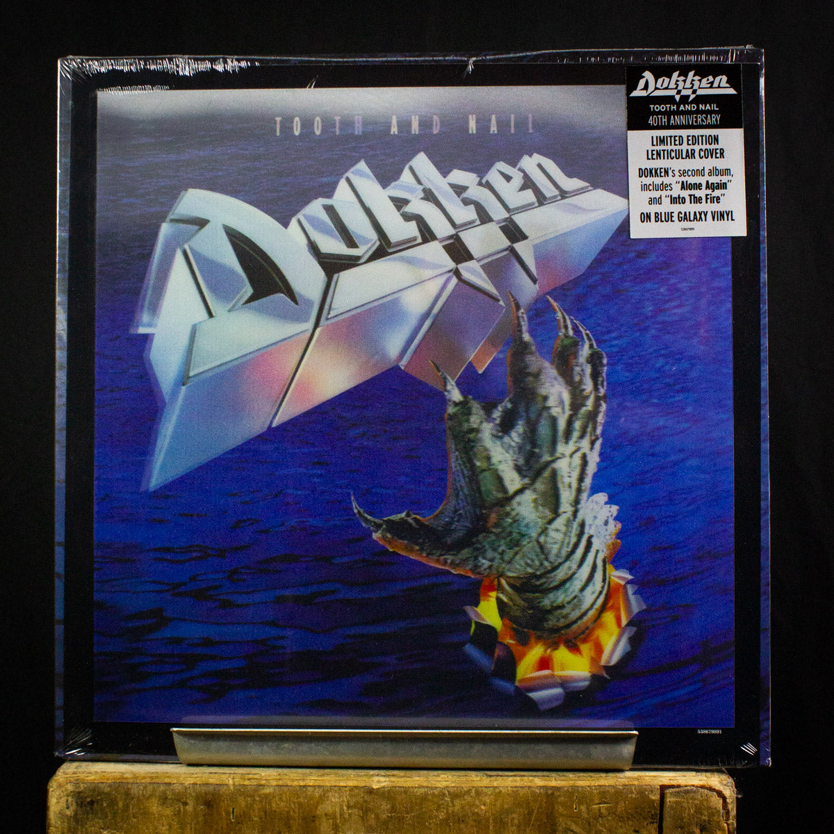Dokken Tooth and Nail LP 40th Anniversary Pressing (Blue Galaxy Vinyl)