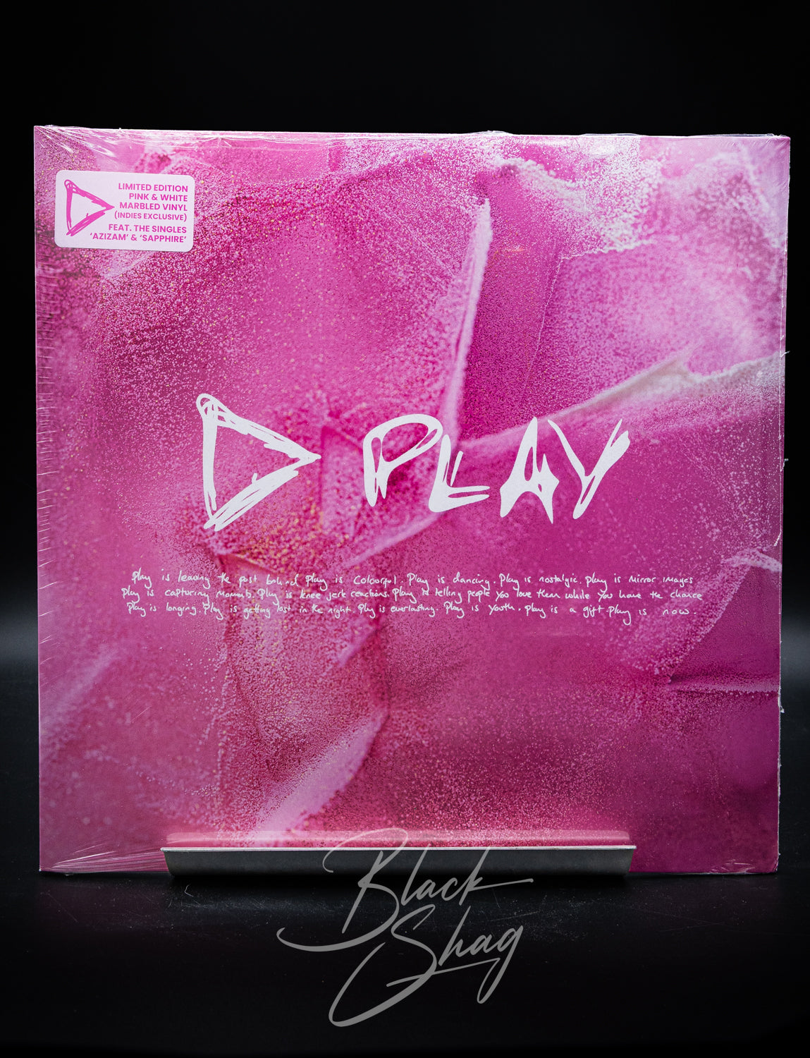 Ed Sheeran Play LP (Indie Exclusive Pink And White Marbled Vinyl)