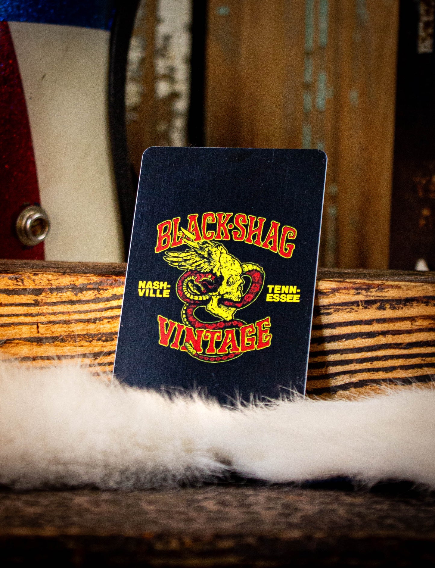 Black Shag Gift Card For Nashville Store Only. Not for Website. Card Mailed To You.