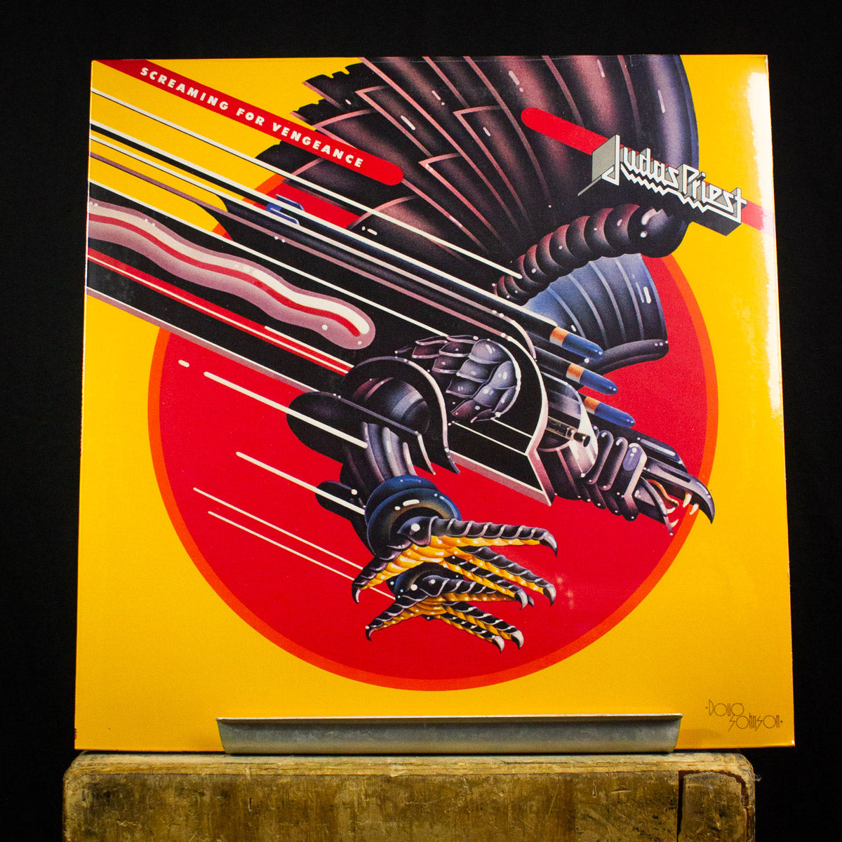 Judas Priest Screaming For Vengeance LP – Black Shag Vintage
