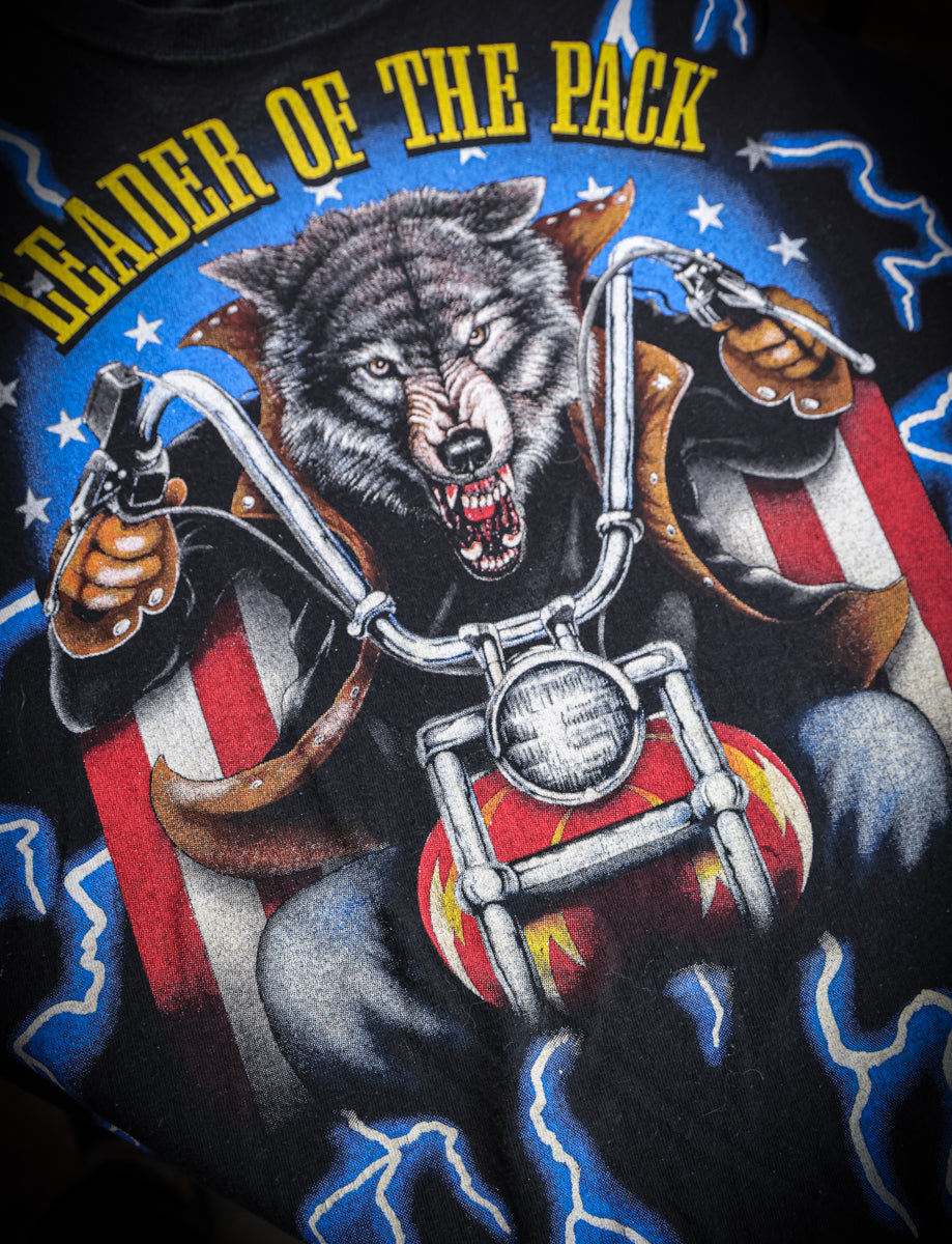 Vintage Leader Of The Pack American Thunder T Shirt XL