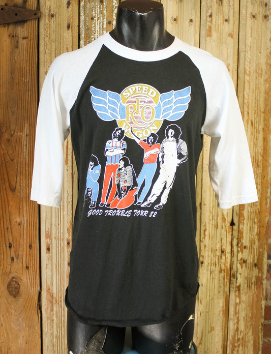 Vintage REO Speedwagon Good Trouble Concert T-Shirt 1982 M