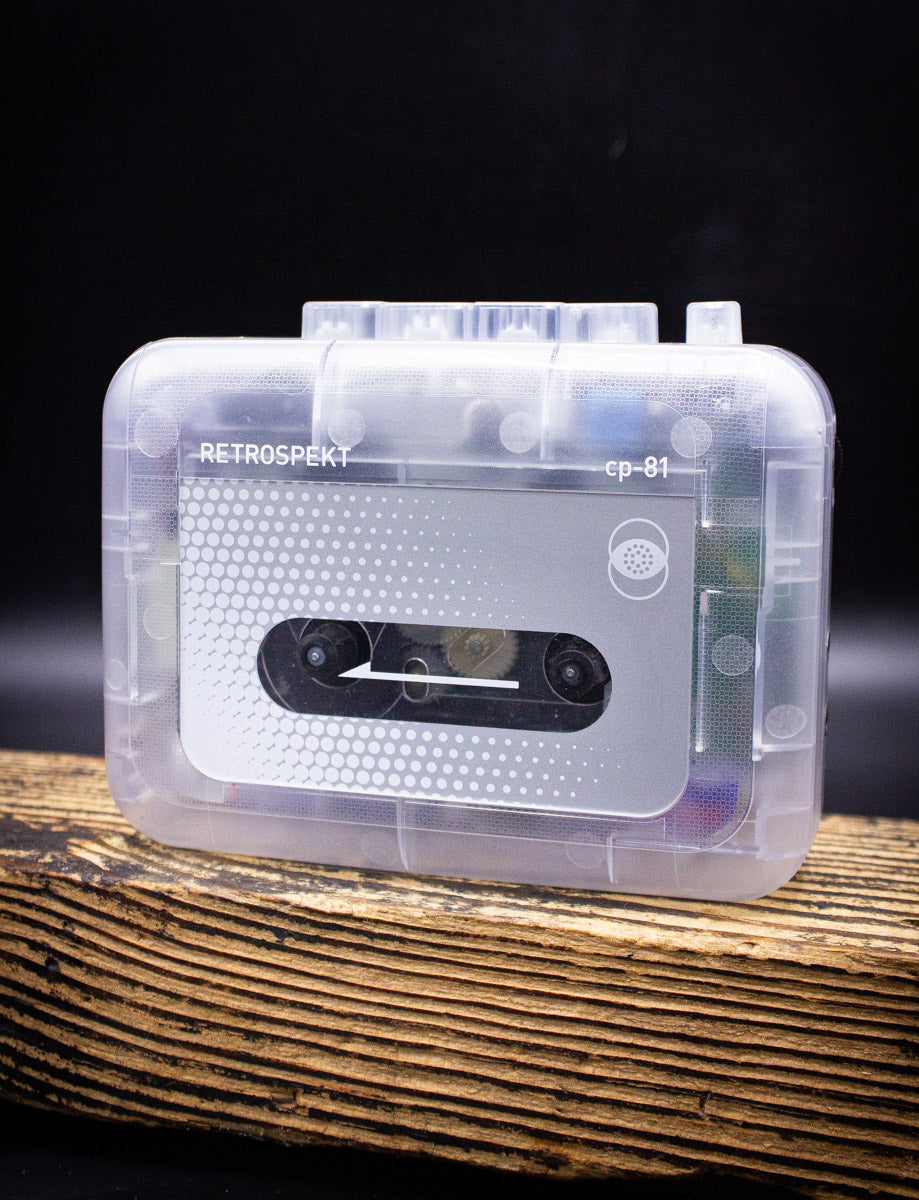 Retrokspekt Portable Cassette Player with Headphones