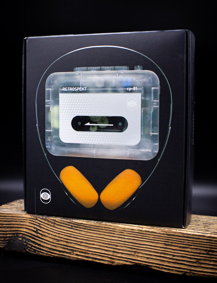 Retrokspekt Portable Cassette Player with Headphones