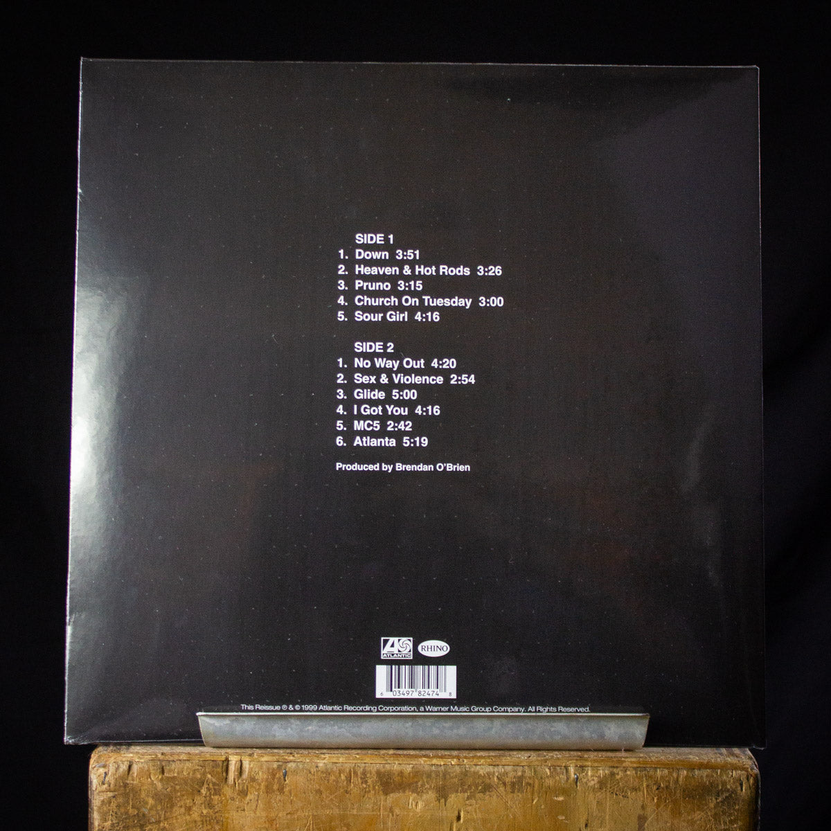 Stone Temple Pilots No. 4 LP (White and Black Splatter Vinyl)