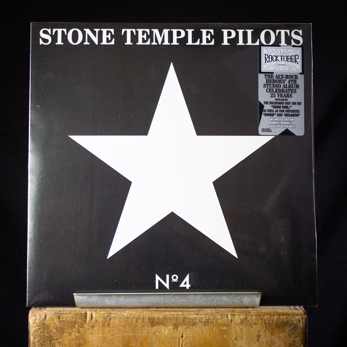 Stone Temple Pilots No. 4 LP (White and Black Splatter Vinyl)
