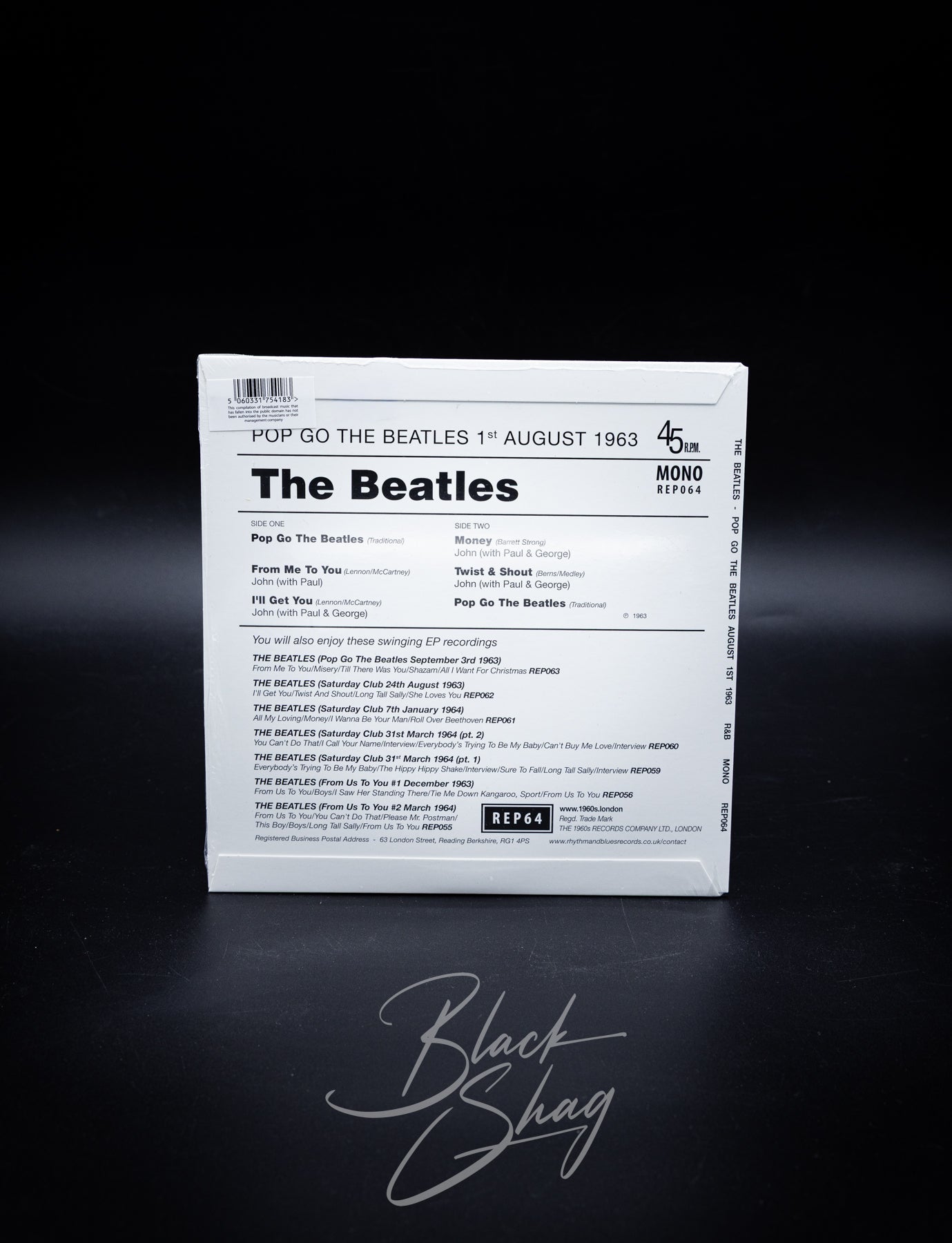The Beatles Pop Go The Beatles 1st August 1963 7" Vinyl