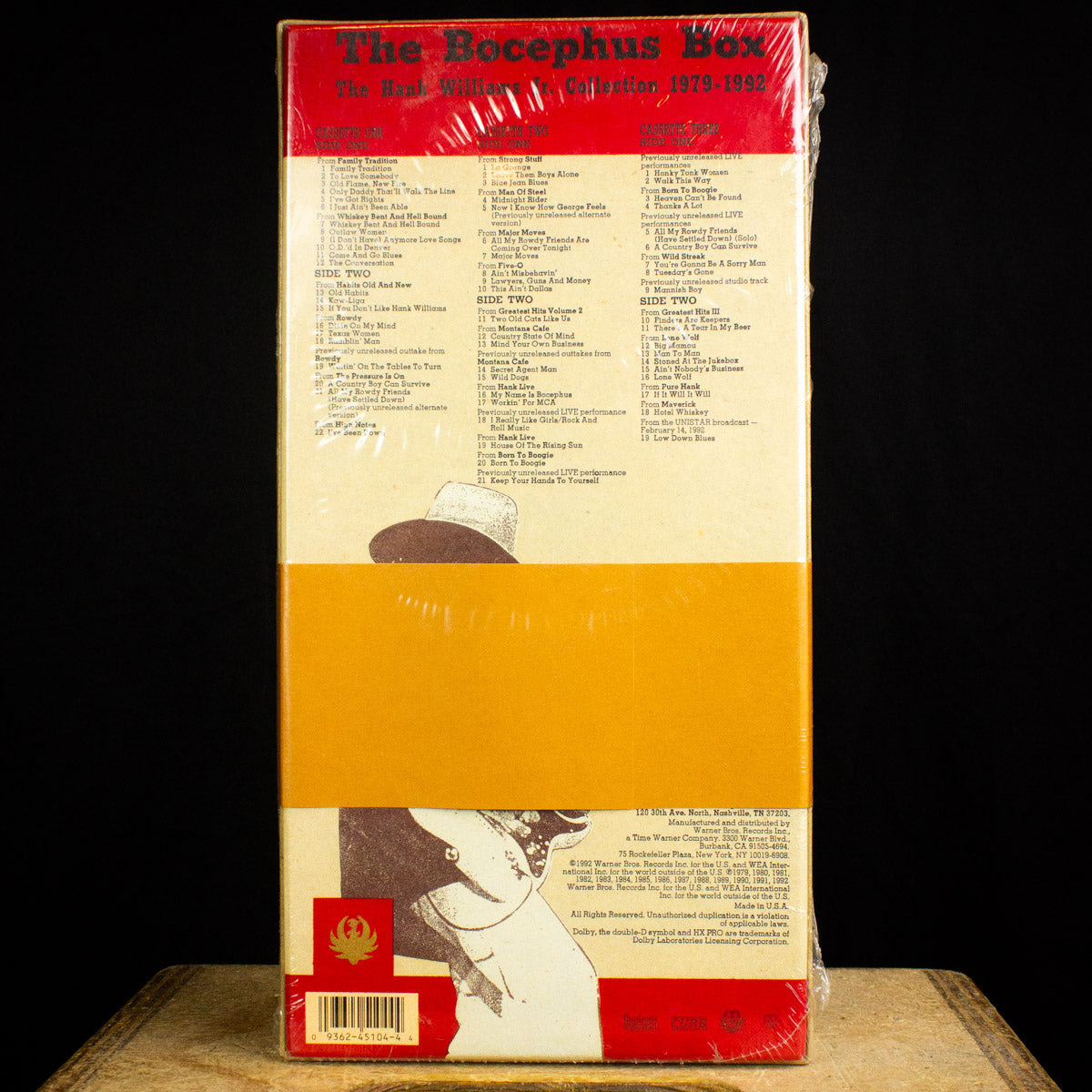 The Bocephus Box: The Hank Williams Jr. Collection 1979‑1992 Cassette Box Set