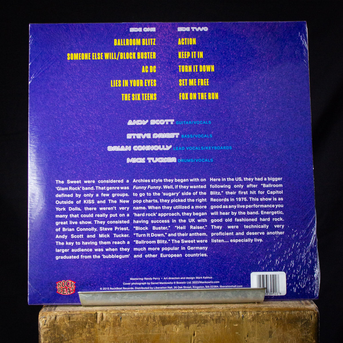 The Sweet Ballroom Blitz: Live in Berlin 1976 LP 